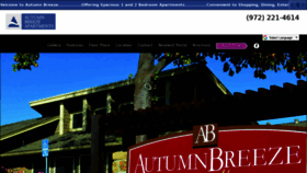 What Autumnbreezelewisville.com website looked like in 2019 (4 years ago)