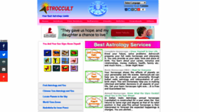 What Astroccult.net website looked like in 2019 (4 years ago)