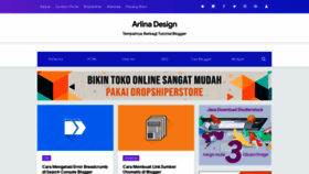 What Arlinadzgn.com website looked like in 2019 (4 years ago)