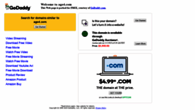 What Ago4.com website looked like in 2019 (4 years ago)