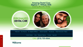 What Amazingdentalcare.net website looked like in 2019 (4 years ago)
