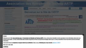 What Artechnip.org website looked like in 2019 (4 years ago)