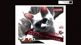 What Art55.jp website looked like in 2019 (4 years ago)