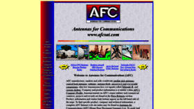 What Afcsat.com website looked like in 2019 (4 years ago)