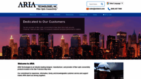 What Ariatech.com website looked like in 2019 (4 years ago)