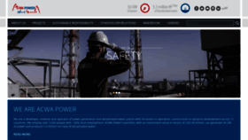 What Acwapower.com website looked like in 2019 (4 years ago)