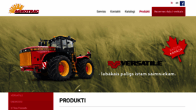 What Agrotrac.lv website looked like in 2019 (4 years ago)