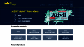 What Advil.ca website looked like in 2019 (4 years ago)