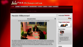 What Alpha-bildungszentrum.de website looked like in 2019 (4 years ago)
