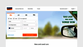What Autoscout.dk website looked like in 2019 (4 years ago)