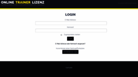 What Ausbildung.online-trainer-lizenz.de website looked like in 2019 (4 years ago)