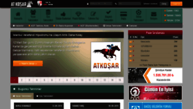What Atkosar.com website looked like in 2019 (4 years ago)