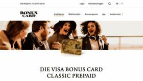 What Advancedcard.ch website looked like in 2019 (4 years ago)