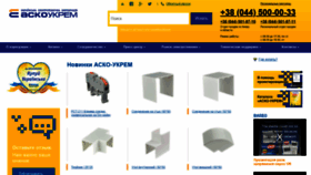 What Acko.ua website looked like in 2019 (4 years ago)