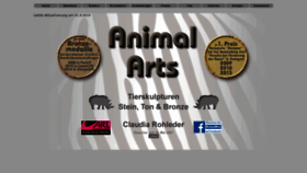 What Animalarts.de website looked like in 2019 (4 years ago)
