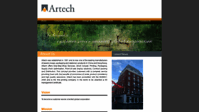 What Artech.com.hk website looked like in 2019 (4 years ago)
