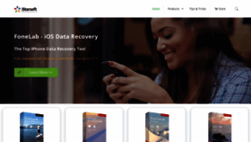 What All-iphone-data-recovery.com website looked like in 2019 (4 years ago)