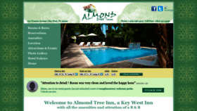 What Almondtreeinn.com website looked like in 2019 (4 years ago)