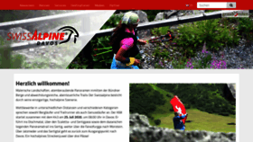What Alpinathlon.ch website looked like in 2019 (4 years ago)