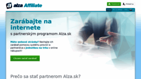 What Affiliate.alza.sk website looked like in 2019 (4 years ago)