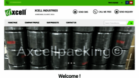 What Axcellpacking.com website looked like in 2019 (4 years ago)