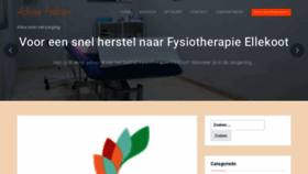 What Athena-pedicure.nl website looked like in 2019 (4 years ago)