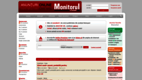 What Anunturi.monitorulbt.ro website looked like in 2019 (4 years ago)