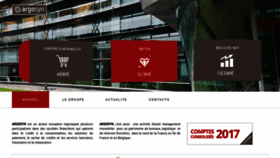 What Argosyn.fr website looked like in 2019 (4 years ago)