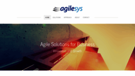 What Agilesys.com website looked like in 2019 (4 years ago)