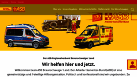 What Asb-bs.de website looked like in 2019 (4 years ago)