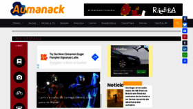 What Aumanack.etc.br website looked like in 2019 (4 years ago)