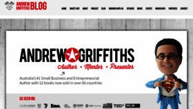What Andrewgriffithsblog.com website looked like in 2019 (4 years ago)