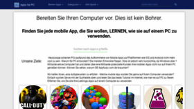 What Appfurpc.com.de website looked like in 2019 (4 years ago)