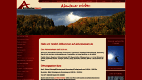 What Aktivreiseteam.de website looked like in 2019 (4 years ago)