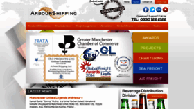 What Arbourshipping.com website looked like in 2019 (6 years ago)