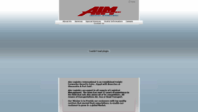 What Aimlogistic.com website looked like in 2019 (4 years ago)
