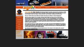 What Agnfreight.com website looked like in 2019 (4 years ago)