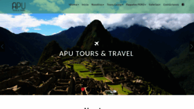 What Aputours.com website looked like in 2019 (4 years ago)