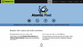 What Atomicpixel.com.au website looked like in 2019 (4 years ago)