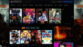 What Anime47.com website looked like in 2019 (4 years ago)