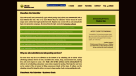 What Adsautosubmitter.com website looked like in 2019 (4 years ago)