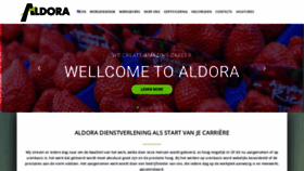 What Aldora.nl website looked like in 2019 (4 years ago)