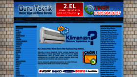 What Adanaklimaservis.com website looked like in 2019 (4 years ago)