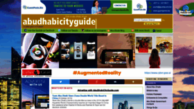 What Abudhabicityguide.com website looked like in 2019 (4 years ago)