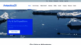 What Antarcticaxxi.com website looked like in 2019 (4 years ago)