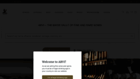 What Arvi.com website looked like in 2019 (4 years ago)