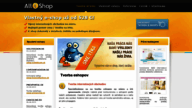 What All4shop.sk website looked like in 2019 (4 years ago)