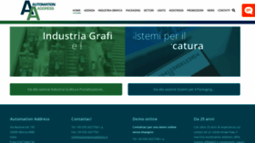 What Automationaddress.it website looked like in 2019 (4 years ago)