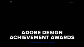 What Adobeawards.com website looked like in 2019 (4 years ago)