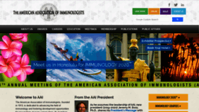 What Aai.org website looked like in 2019 (4 years ago)